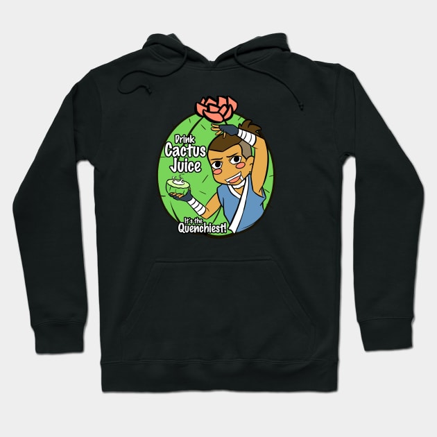 Drink Cactus Juice! Hoodie by kalgado